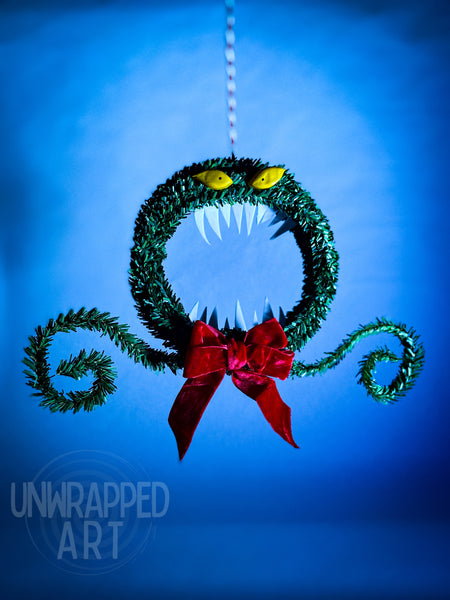 Spooky X-MAS Wreath