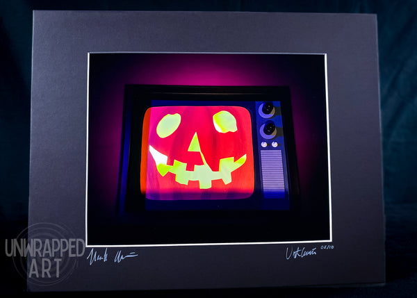 “Halloween TV” Signed Print - Limited Edition